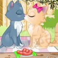Поцелуи влюбленных котят
